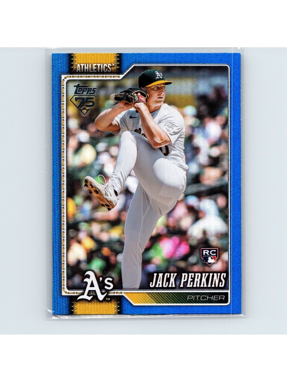 2026 Topps Series 1 Baseball - Jack Perkins RC #206 - Blue Foil #/150